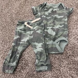 GAP Green Camo Kids Matching Set